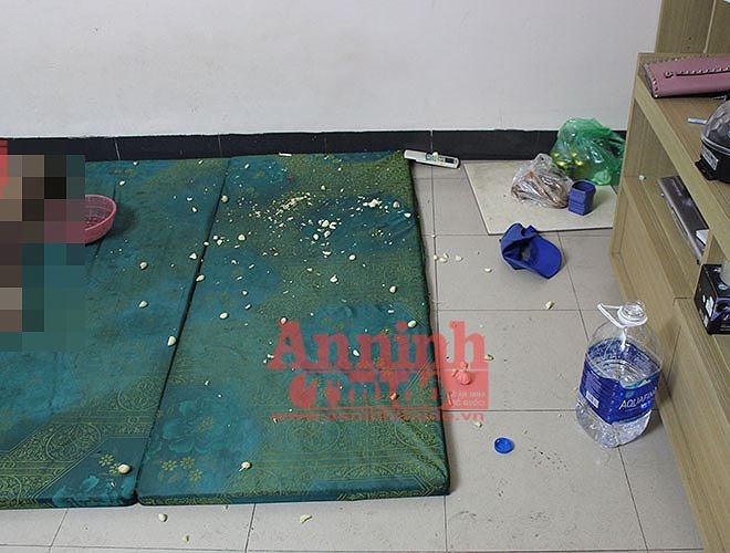 Cận cảnh hiện trường vụ án cô gái tử vong do bị ca sĩ Châu Việt Cường nhét tỏi vào miệng